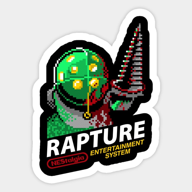 Rapture Sticker by Pacalin